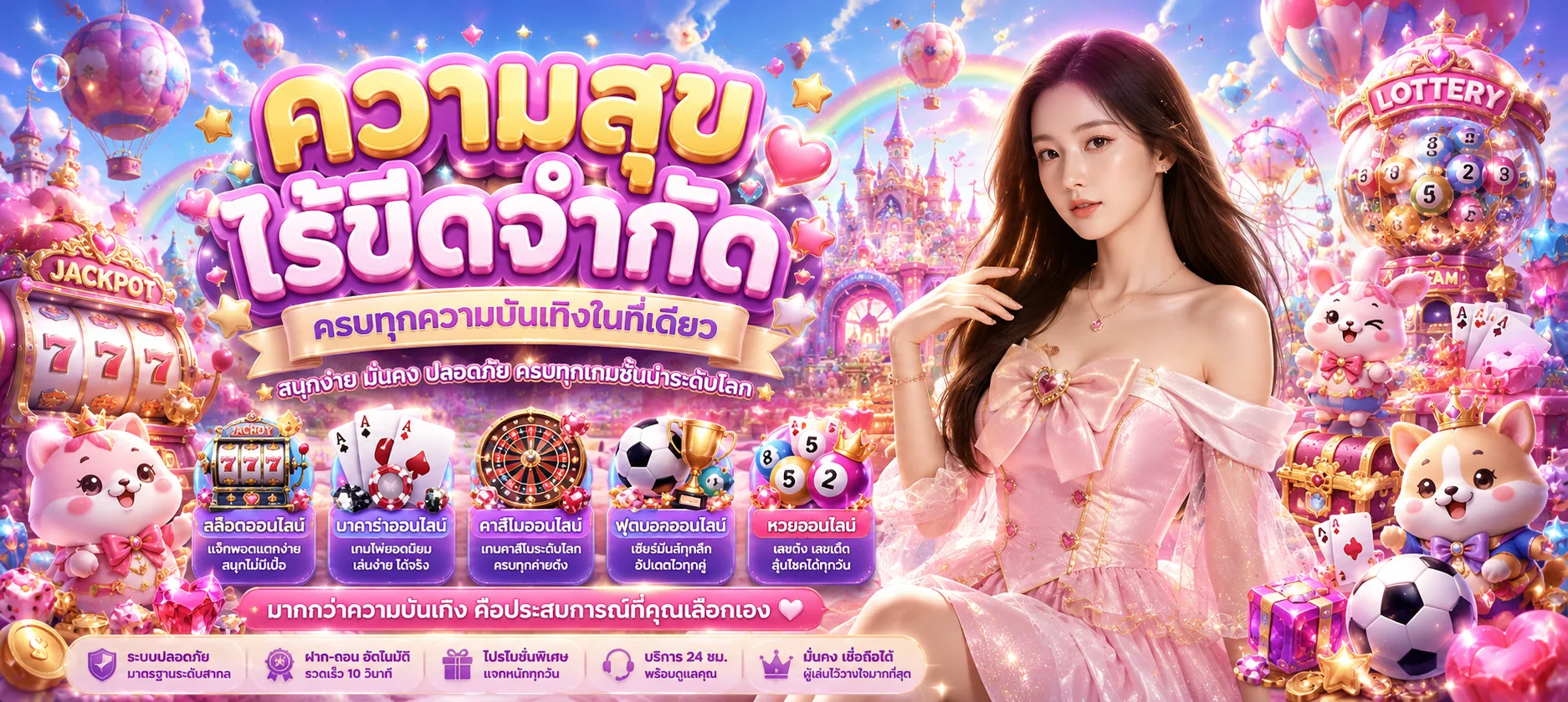 ONELOVE888 เว็บเดิมพันครบวงจร สล็อต คาสิโน แทงบอล หวย